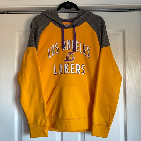 NWOT NBA Lakers Men’s Sweatshirt - Medium - Picture 1 of 6